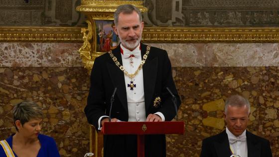 Petro en España: Rey Felipe VI le ofrece apoyo a su proyecto de paz