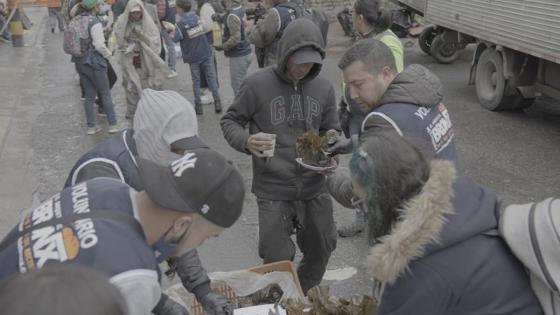 Las crudas imágenes que ha captado el lente de Zona Hostil