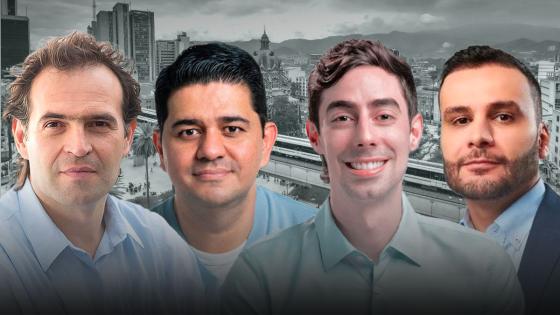 candidatos que disputan a Fico la Alcaldía de Medellín candidatos que disputan a Fico la Alcaldía de Medellín