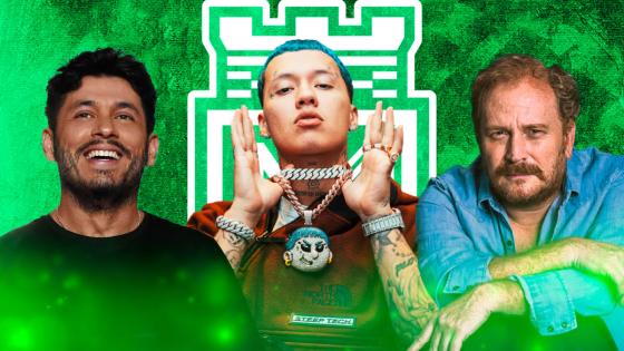 Famosos colombianos que son hinchas de Atlético Nacional Famosos colombianos que son hinchas de Atlético Nacional