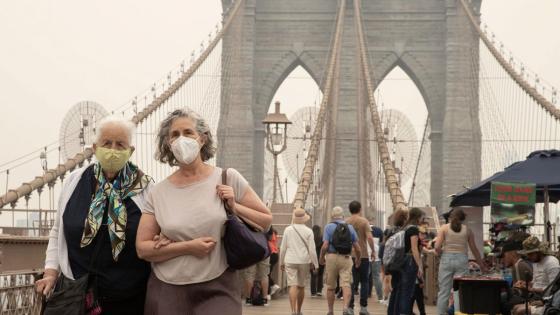 New York: las impactantes imágenes de la ciudad cubierta de humo New York: las impactantes imágenes de la ciudad cubierta de humo