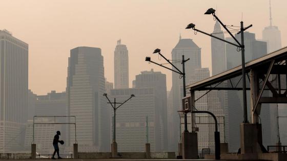 New York: las impactantes imágenes de la ciudad cubierta de humo New York: las impactantes imágenes de la ciudad cubierta de humo