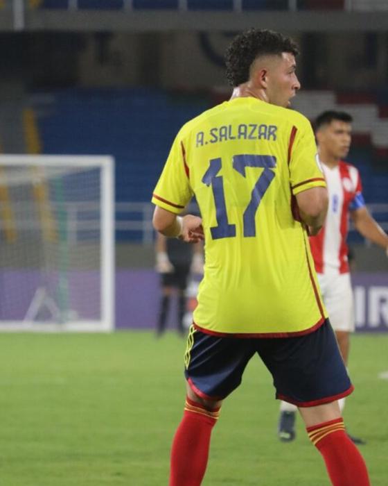 Andrés Salazar: promesa del fútbol colombiano