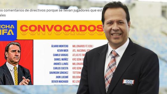 Javier Fernández cayó en convocatoria falsa de Colombia