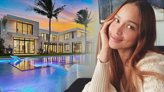 La modelo Andrea Tovar compartió con sus seguidores un video donde destaca su lujosa mansión.