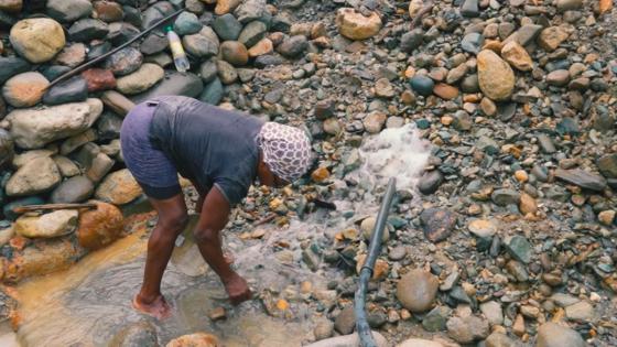 Las mineras artesanales del Chocó