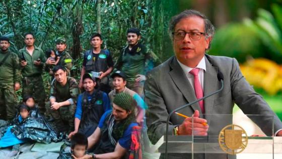 Niños rescatados de la selva: Gustavo Petro condecorará a los integrantes de la Operación Esperanza