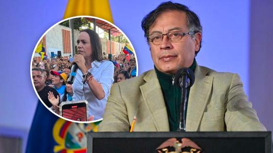 La reacción de Gustavo Petro a inhabilidad de María Corina Machado La reacción de Gustavo Petro a inhabilidad de María Corina Machado