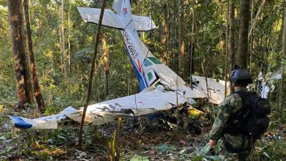 avion accidente Guaviare noticias 