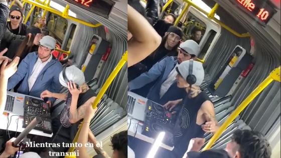 Dj Transmilenio noticias Bogotá Colombia
