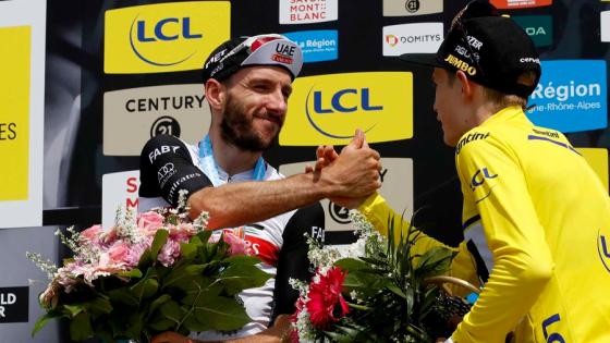  Tras icónica carrera, Yates, ganó la etapa en Bilbao a su hermano Simón para consolidarse en el primer maillot amarillo.