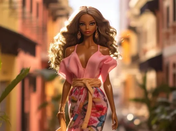 Así luciría Barbie en las ciudades colombianas Así luciría Barbie en las ciudades colombianas