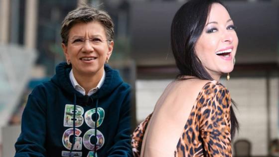 Claudia López y el comentario de Flavia Dos Santos Claudia López y el comentario de Flavia Dos Santos