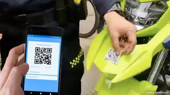 código QR Policía Nacional 