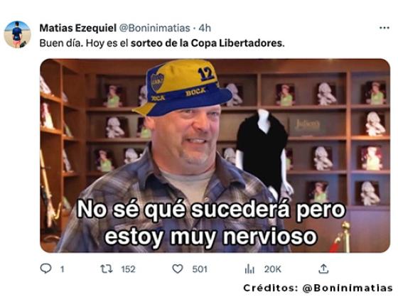 Los memes que dejó el sorteo de la Copa Libertadores Los memes que dejó el sorteo de la Copa Libertadores