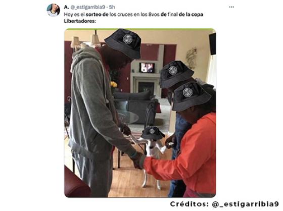 Los memes que dejó el sorteo de la Copa Libertadores Los memes que dejó el sorteo de la Copa Libertadores