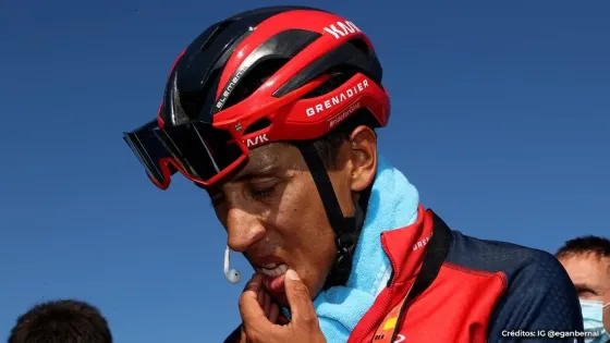 Egan Bernal caída 