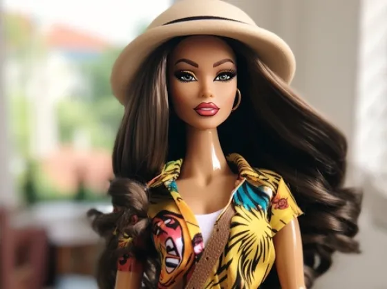 Así luciría Barbie en las ciudades colombianas Así luciría Barbie en las ciudades colombianas