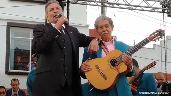 Darío Gómez y 'Pistolita'