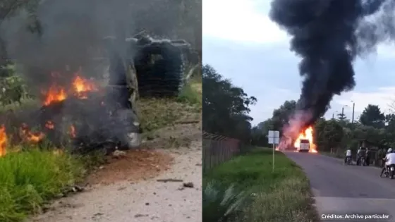 Tame: Atentado con explosivos cerca a puesto de control Tame: Atentado con explosivos cerca a puesto de control