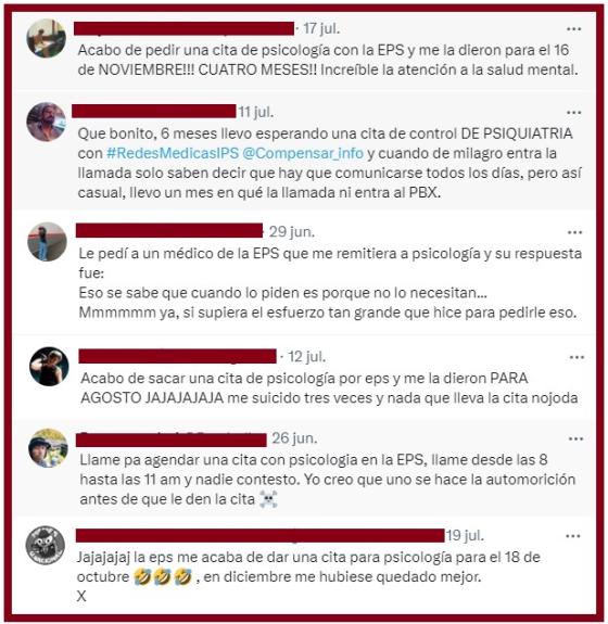 Las quejas de los pacientes sobre las EPS 