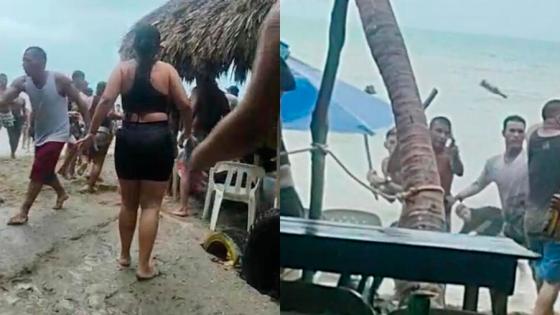 Santa Verónica: Batalla campal entre turistas dejó indignación Santa Verónica: Batalla campal entre turistas dejó indignación