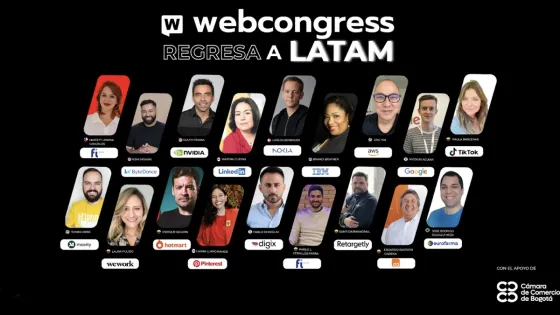 WebCongress se llevará a cabo el 3 y 4 de agosto, en la Cámara de Comercio de Bogotá. WebCongress se llevará a cabo el 3 y 4 de agosto, en la Cámara de Comercio de Bogotá.