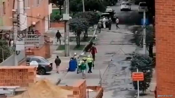 Balacera en Bogotá