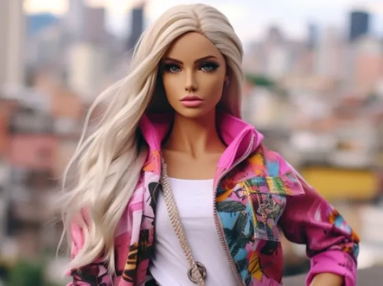 Así luciría Barbie en las ciudades colombianas Así luciría Barbie en las ciudades colombianas