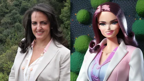 Así lucen los políticos colombianos con el filtro de Barbie