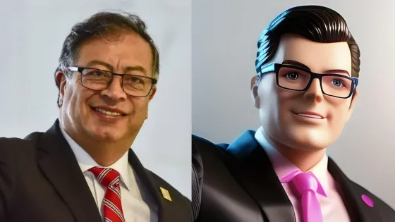 Así lucen los políticos colombianos con el filtro de Barbie