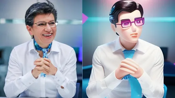 Así lucen los políticos colombianos con el filtro de Barbie