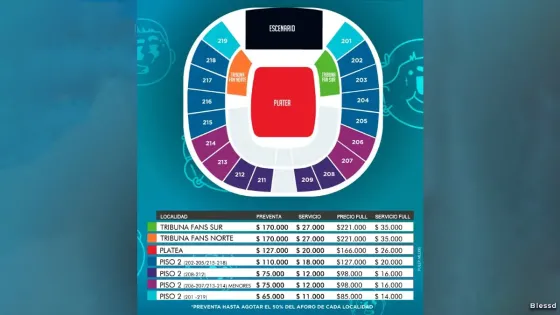 Boletas Blessd Movistar Arena Boletas Blessd Movistar Arena