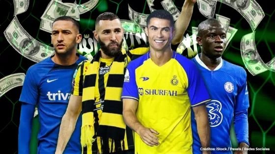 Arabia: La 'lluvia de estrellas’ que se dará el fútbol Arabia: La 'lluvia de estrellas’ que se dará el fútbol
