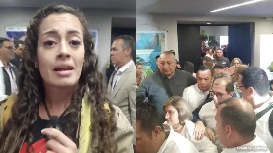 Hermana de Lucas Villa increpó al fiscal Barbosa Hermana de Lucas Villa increpó al fiscal Barbosa