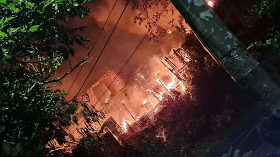 Incendio Itagui Antioquia Incendio Itagui Antioquia