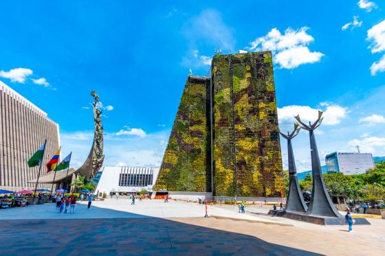 Muro verde Medellín Muro verde Medellín