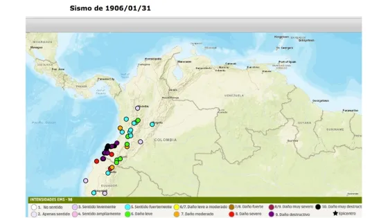 1906: Terremoto del Pacífico Colombiano