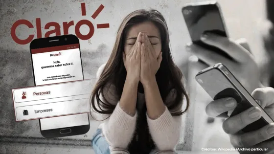 La denuncia que hace una mujer sobre su línea en Claro La denuncia que hace una mujer sobre su línea en Claro
