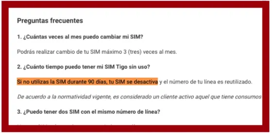 Lo que podría pasar si no se usa una SIM por mucho tiempo Lo que podría pasar si no se usa una SIM por mucho tiempo