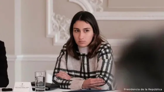 Laura Sarabia reaparece Laura Sarabia reaparece