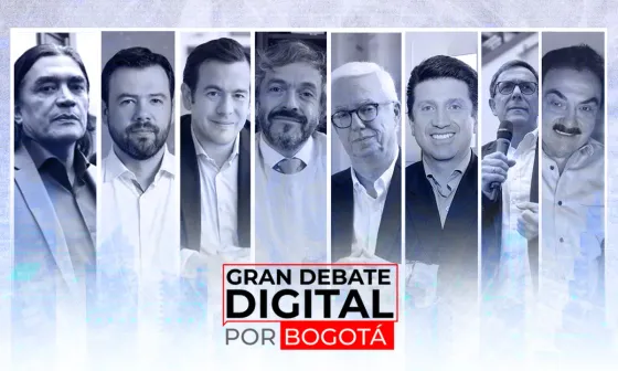 ¿A qué hora es el gran debate digital por Bogotá?