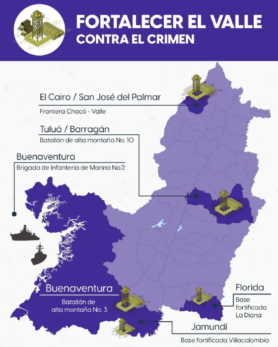 Dilian Francisca Toro propone militarizar el Valle del Cauca y el Pacífico para recuperar la seguridad Dilian Francisca Toro propone militarizar el Valle del Cauca y el Pacífico para recuperar la seguridad