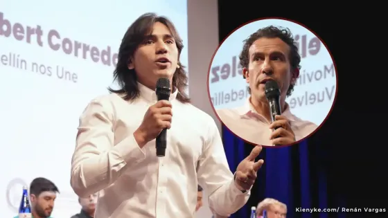 Tensa discusión entre Albert Corredor y Felipe Vélez previo a debate digital