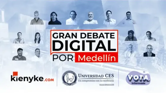 Llega el Gran Debate Digital por Medellín - Vota informado por la alcaldía