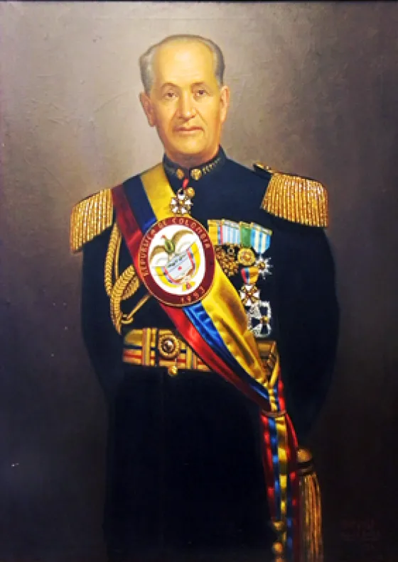 Retrato de Gustavo Rojas Pinilla