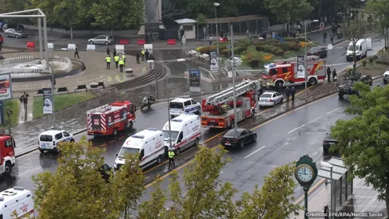 Atentado terrorista al Ministerio del Interior de Turquía Atentado terrorista al Ministerio del Interior de Turquía