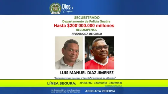 Recompensa papá de Luis Díaz Recompensa papá de Luis Díaz