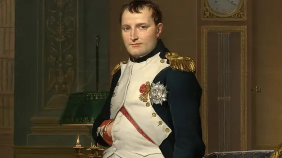 Napoléon dans son cabinet de travail