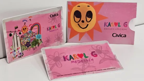 El Metro de Medellín lanzó a la venta la Tarjeta Cívica de Karol G La Cívica de Karol G para viajar en el Metro de Medellín, ya está a la venta